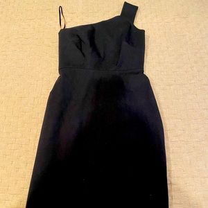 ROLAND MOUR for BANANA REPUBLIC one shoulder dress